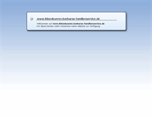 Tablet Screenshot of ibbenbueren.barbaras-familienservice.de