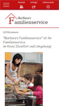 Mobile Screenshot of barbaras-familienservice.de