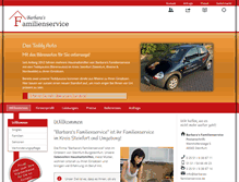 Tablet Screenshot of barbaras-familienservice.de
